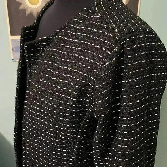 Dolan woven peplum blazer large - Picture 2 of 6